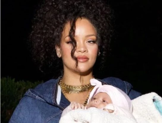 Rihanna presentó a Riot Rose, su segundo hijo con A$AP Rocky