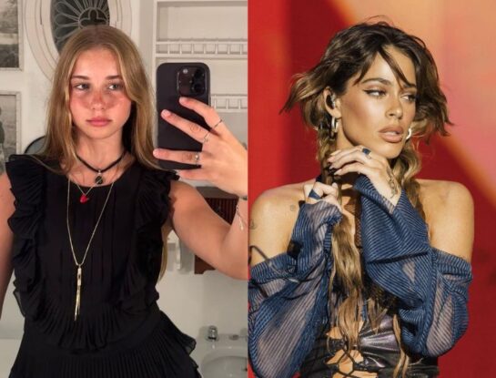 Así fue el encuentro de Taína Gravier y Tini Stoessel