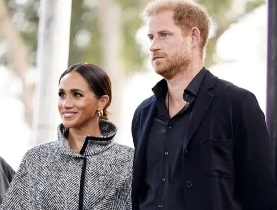 Así fue el look tweed de Meghan Markle en un importante evento