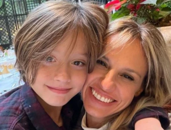 Máximo, hijo de Mariana Fabbiani