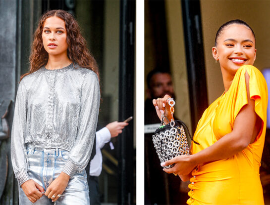El street style del desfile de Paco Rabanne mostró los looks más eclécticos de la Semana de la Moda de París