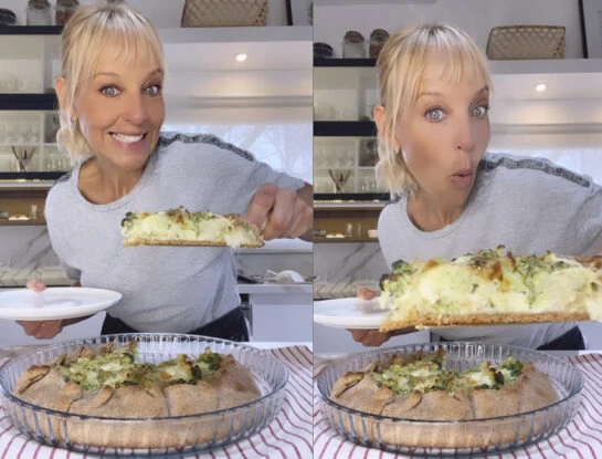 Tarta rústica de brócoli: receta fácil de Jimena Monteverde que te soluciona una comida