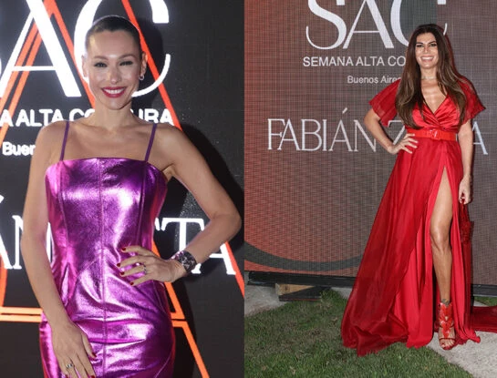 Vidriera: De Pampita a Flor de la V, los increíbles looks de los famosos en el desfile de Fabián Zitta
