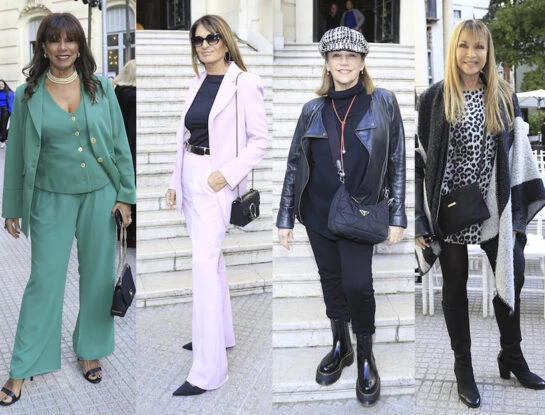 Vidriera: de Anamá Ferreira y Elena Fortabat a Marcela Tinayre y Teresa Calandra, los looks en el desfile de Adriana Costantini