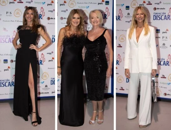 Vidriera: de María Belén Ludueña a Flavia Palmiero y Claudia Fontán, los mejores looks de la gala de la Fundación Discar