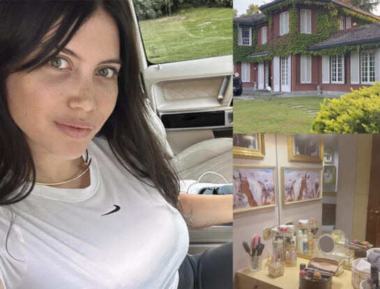 Wanda Nara volvió a Milán por primera vez desde su enfermedad y mostró detalles desconocidos de su casa de campo