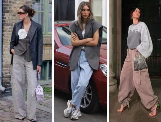 Guía de estilo: cómo llevar los pantalones oversize según el street style esta primavera