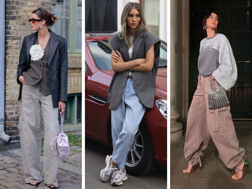 Guía de estilo: cómo llevar los pantalones oversize según el street style  esta primavera – Revista Para Ti