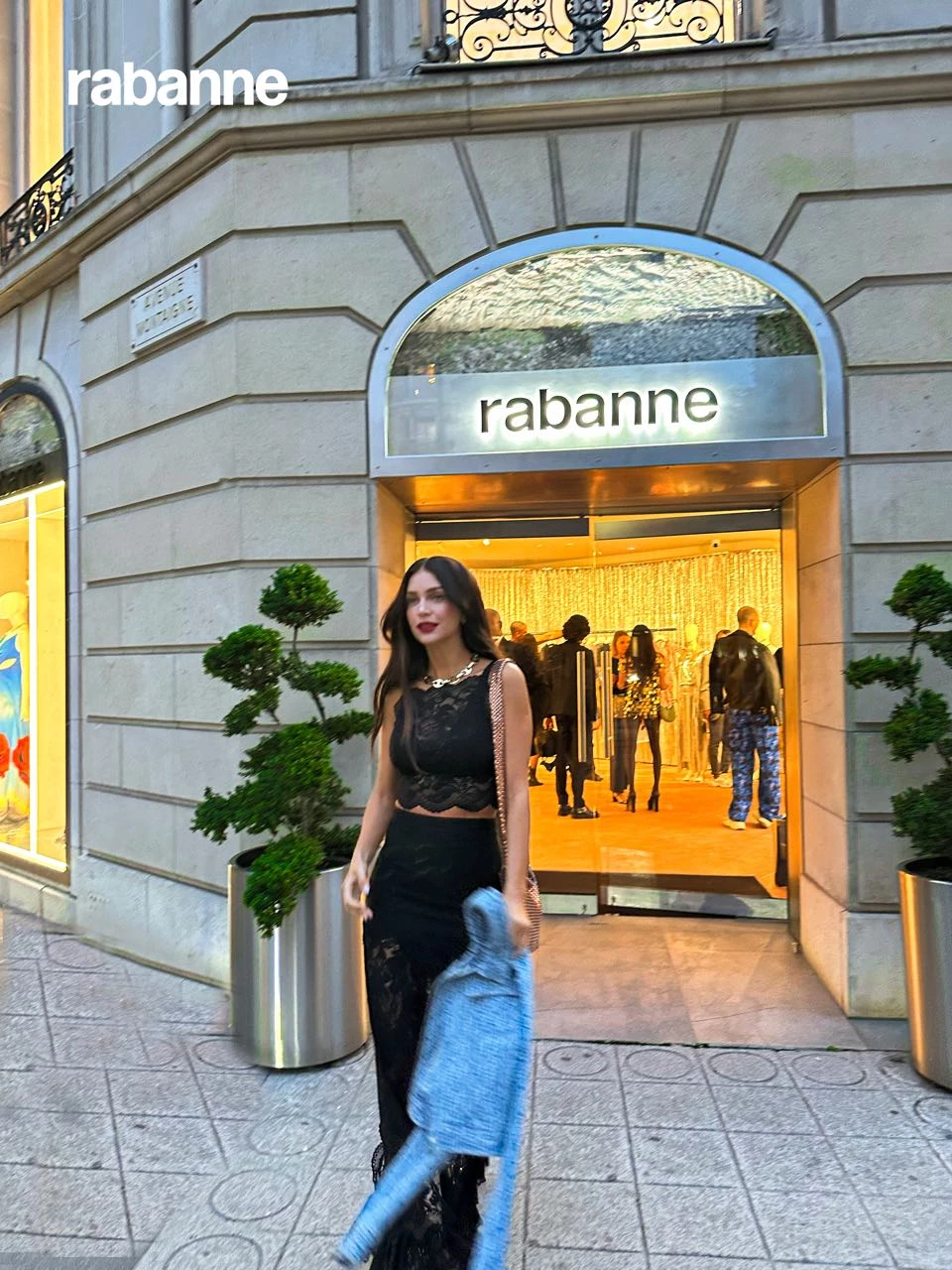 Zaira Nara en París.