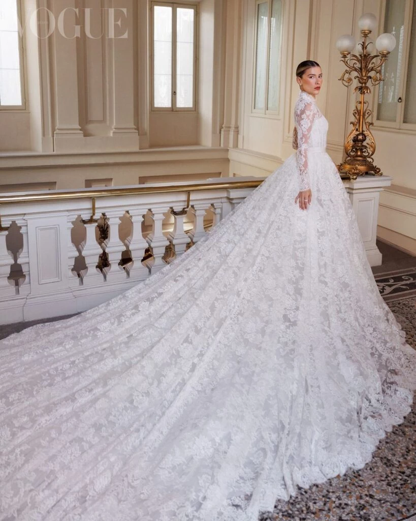 El vestido de novia de Michelle Salas