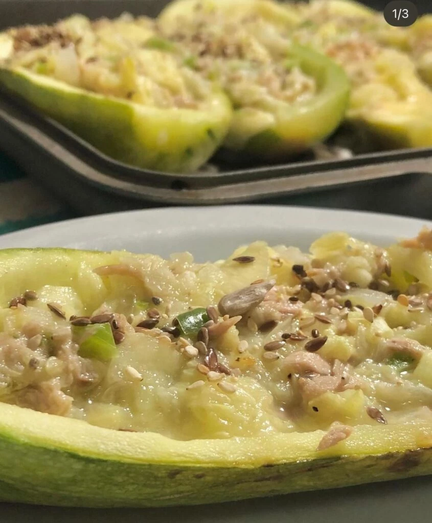 Zucchinis rellenos