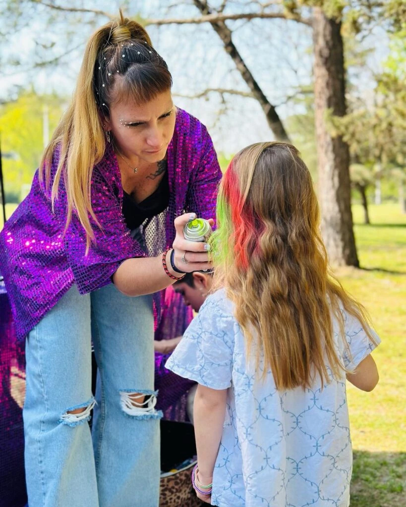 Alba, la hija de Agustina Cherri, cumplió 4 años