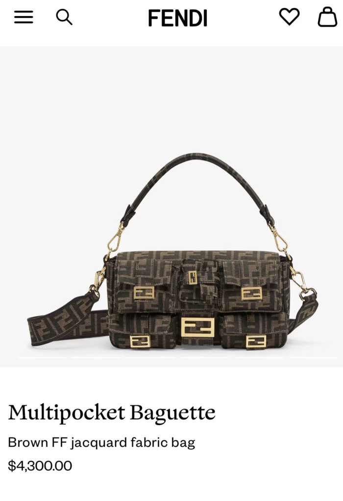 Así es la cartera súper fashionista de Wanda Nara. Foto: web.