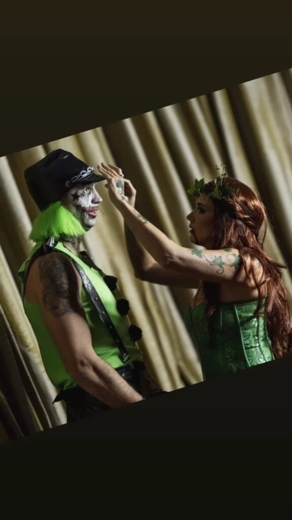 Así festejó Halloween Dibu Martínez. Foto: Instagram. 