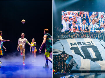 Así fue el estreno de Messi by Cirque du Soleil, el espectáculo "homenaje" al astro del fútbol argentino