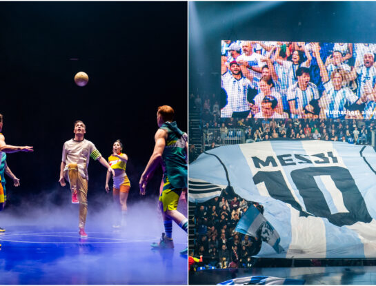Así fue el estreno de Messi by Cirque du Soleil, el espectáculo "homenaje" al astro del fútbol argentino