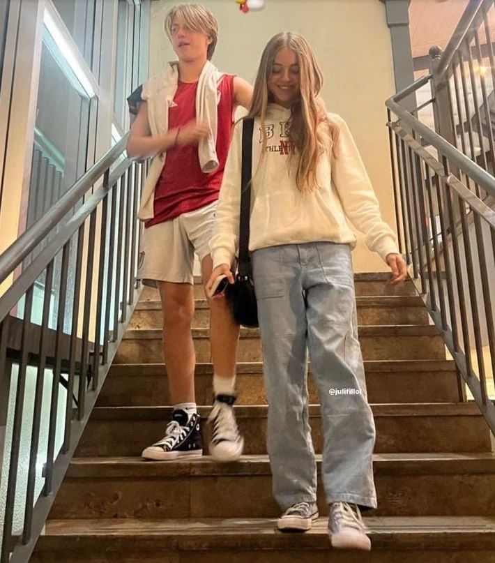 Valentino López y Juli Fillol.