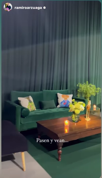 La ambientación de la fiesta de Juan Otero