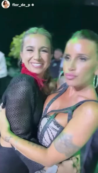 Flor Peña presentó a su hermana Belén