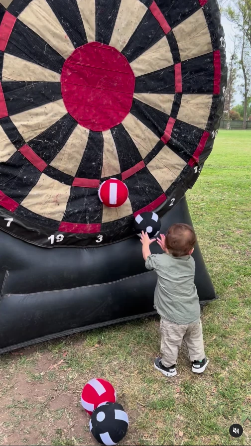 Luca Cubero jugea en la fiesta de Indiana