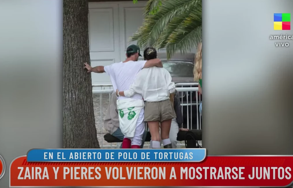 Zaira Nara fue a ver el partido de La Natividad, donde juega Facundo Pieres.