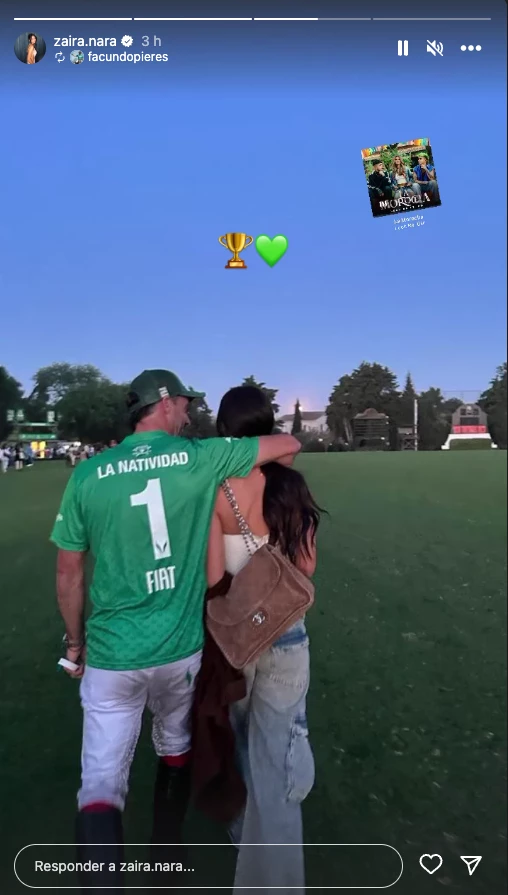 Zaira Nara y Facundo Pieres blanquearon su romance