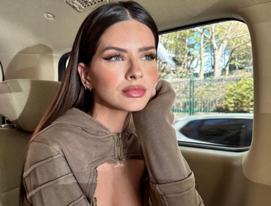 Así es el lujoso bolso que usó la China Suárez para ir a grabar 