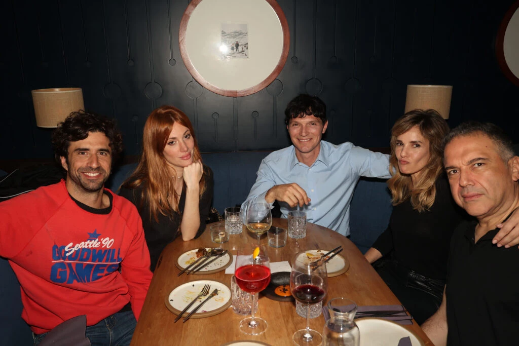 Cochito López, María Campos, Facundo Garayalde, Juli Cardinali en el 5to aniversario de SACRO