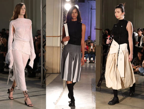 Faldas tableadas y fruncidas, vestidos de líneas net y satén: los indispensables de la nueva colección de Tramando