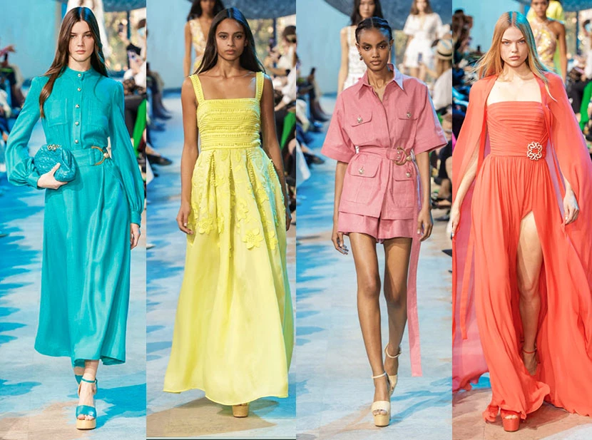 Desfile Elie Saab primavera verano 2024 en la Semana de Moda de París.