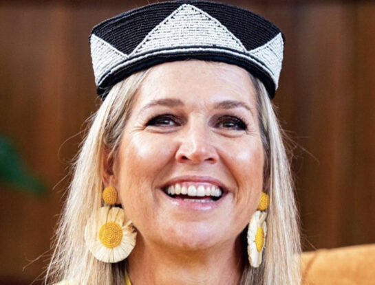 Máxima sorprendió con el color de la temporada