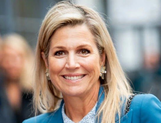 Máxima nos adelanta la tendencia del invierno 2024 y sorprende con su look sastrero