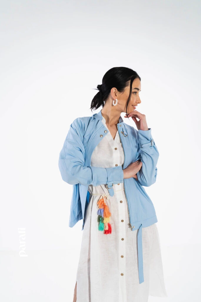 Moda práctica campera bomber