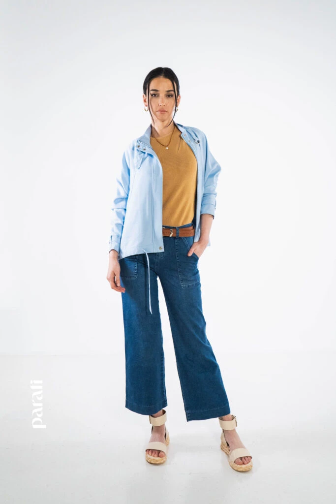 Moda práctica campera bomber