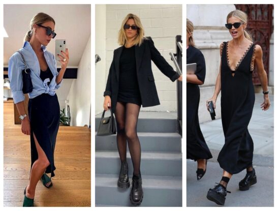 Alerta tendencia: esta primavera 2023 el vestidito negro recupera su mote de trendy y se usa así  