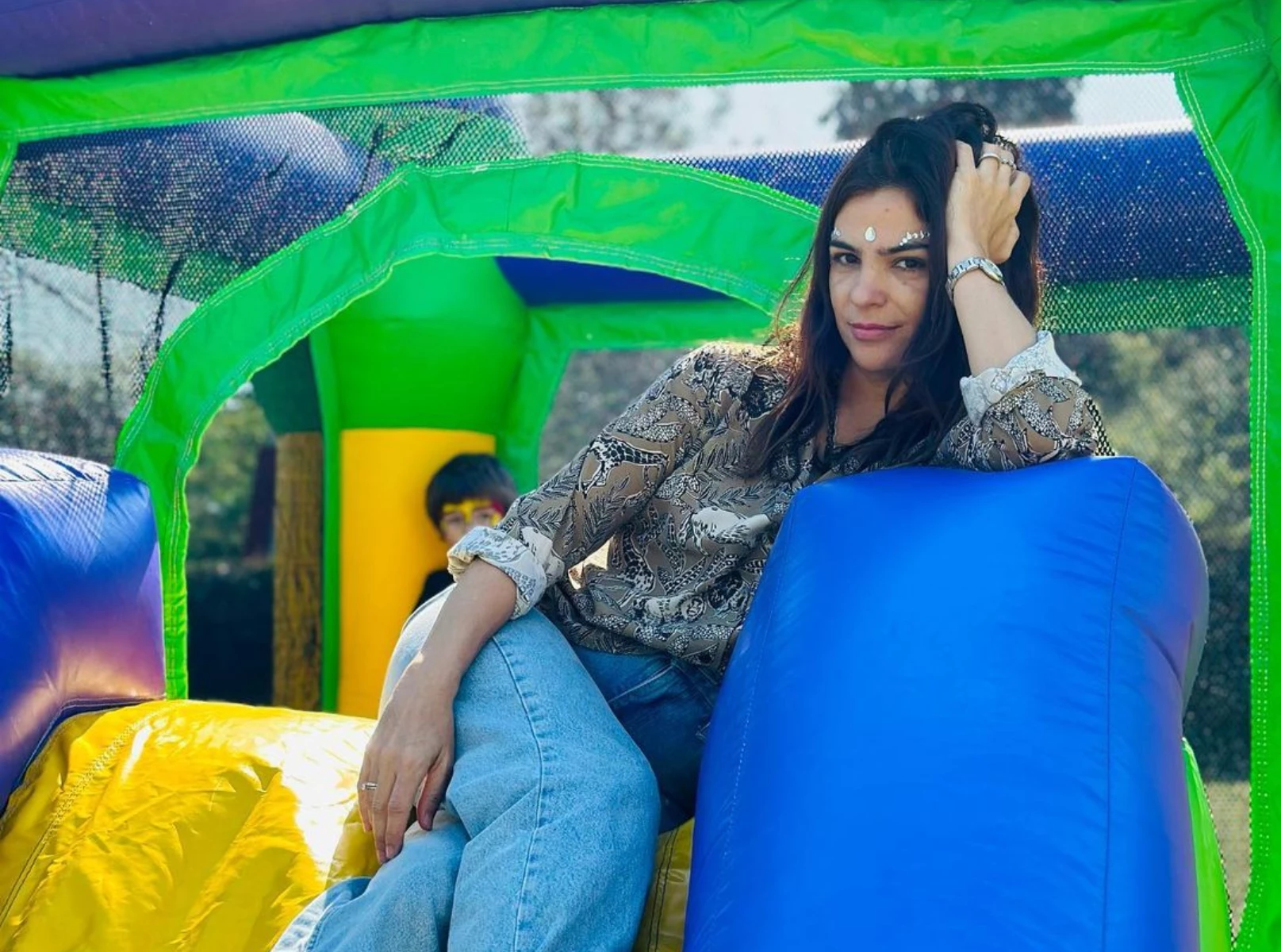 El cumpleaños al aire libre de Alba, la hija de Agustina Cherri