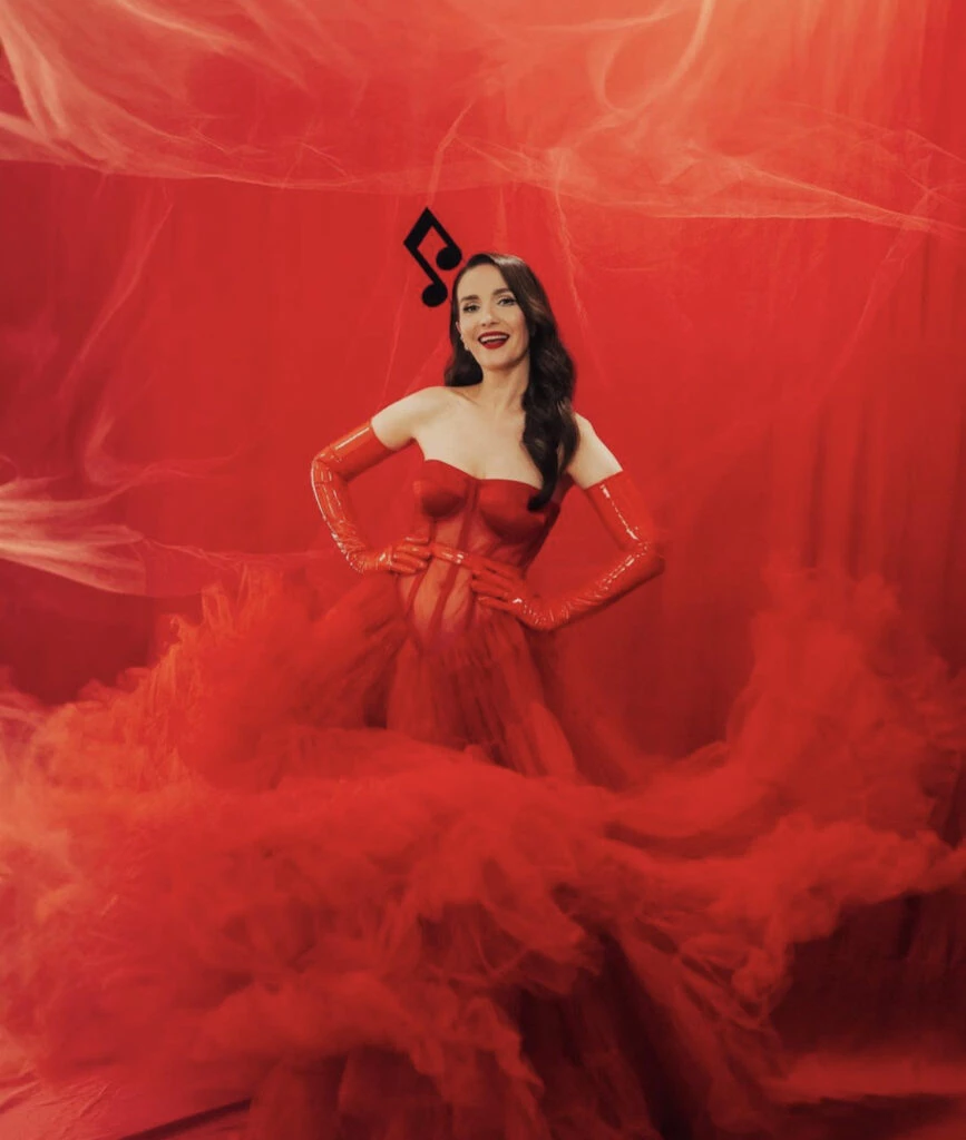 El look súper trendy de Natalia Oreiro. Foto: Instagram.