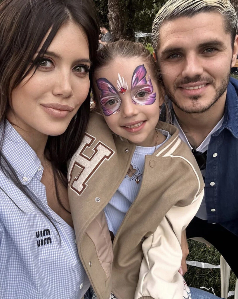 Esta es la exclusiva prenda que usó Wanda Nara en el cumpleaños de su hija Isabella. Foto: Instagram. 