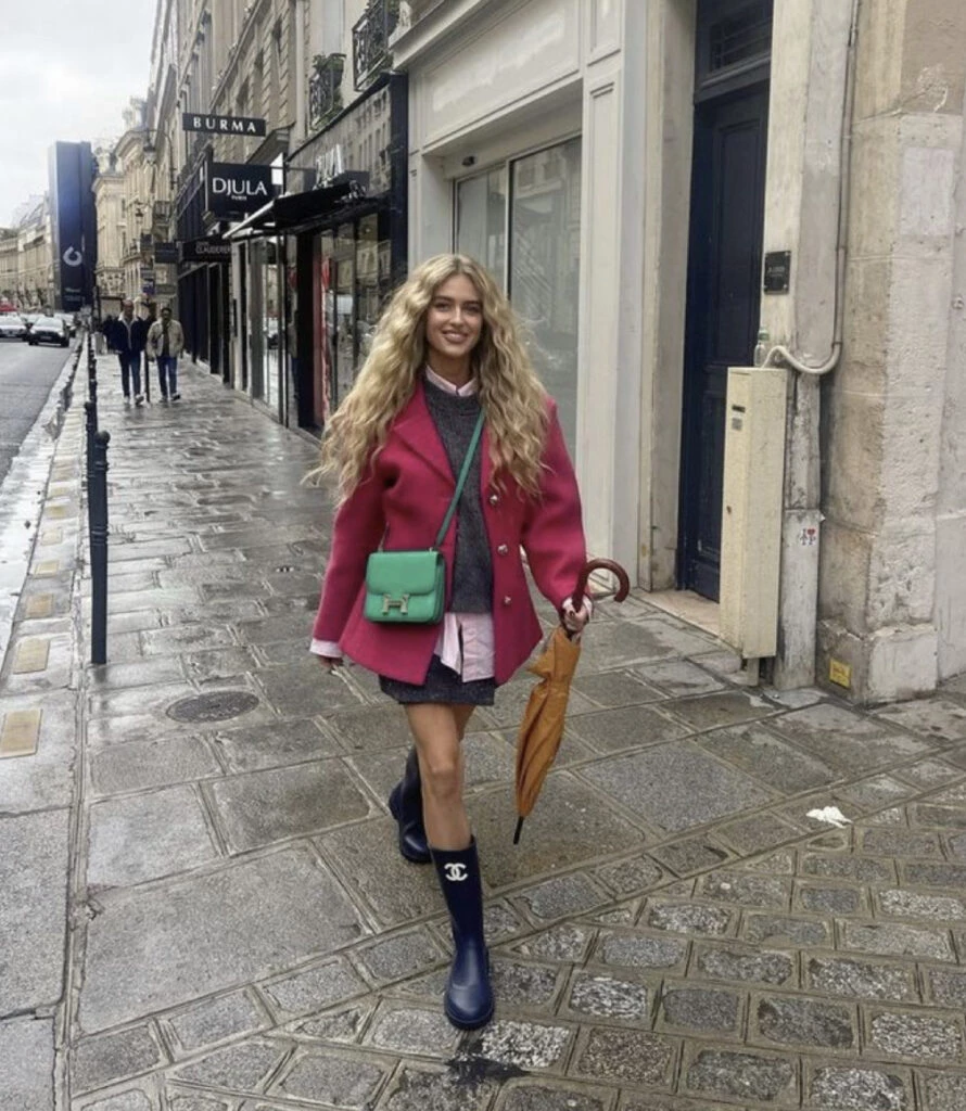 Estas son las botas de lluvias más estilosas de esta primavera 2023. Foto: Pinterest.  