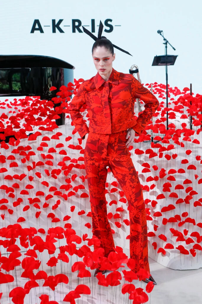 Coco Rocha en desfile de Akris 