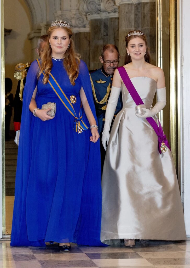 el look de la princesa amalia para el cumpleaños del príncipe Christian de Dinamarca