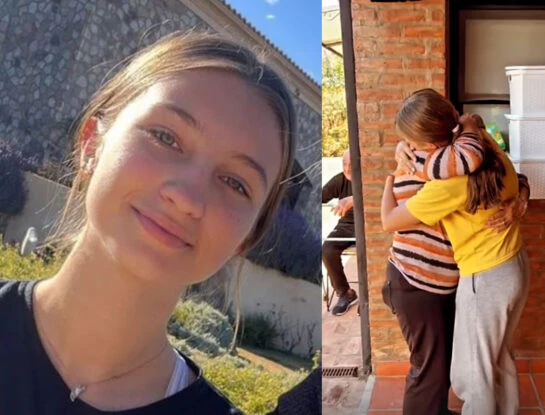 Indiana Cubero y la sorpresa que la hizo llorar