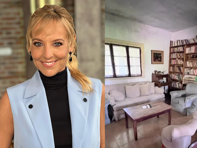 Jimena Monteverde mostró cómo avanza la restauración de su casa de campo colonial: "Va quedando"
