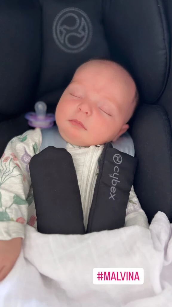 Jimena Monteverde mostró el nuevo look de su nieta Malvina