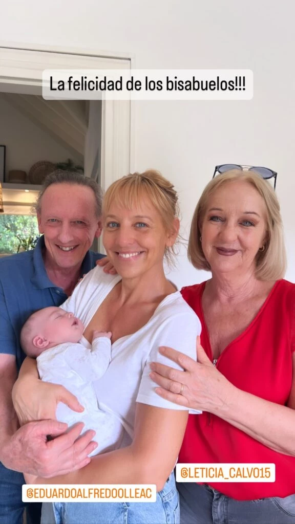 Jimena Monteverde mostró el nuevo look de su nieta Malvina