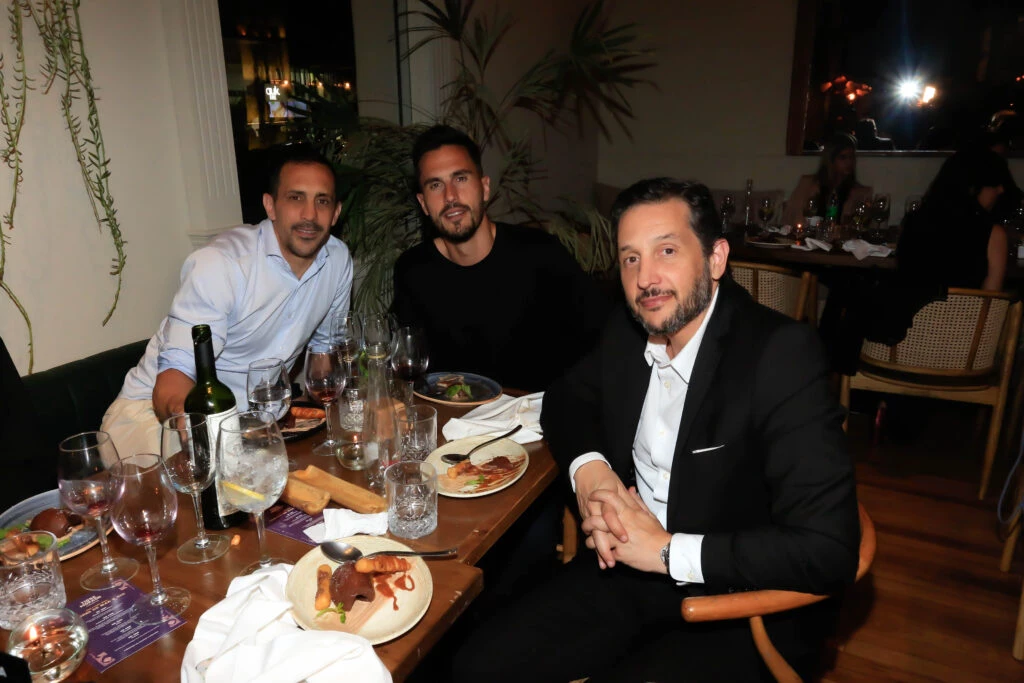 Jose Chatruc. Juan Marconi y German Paoloski