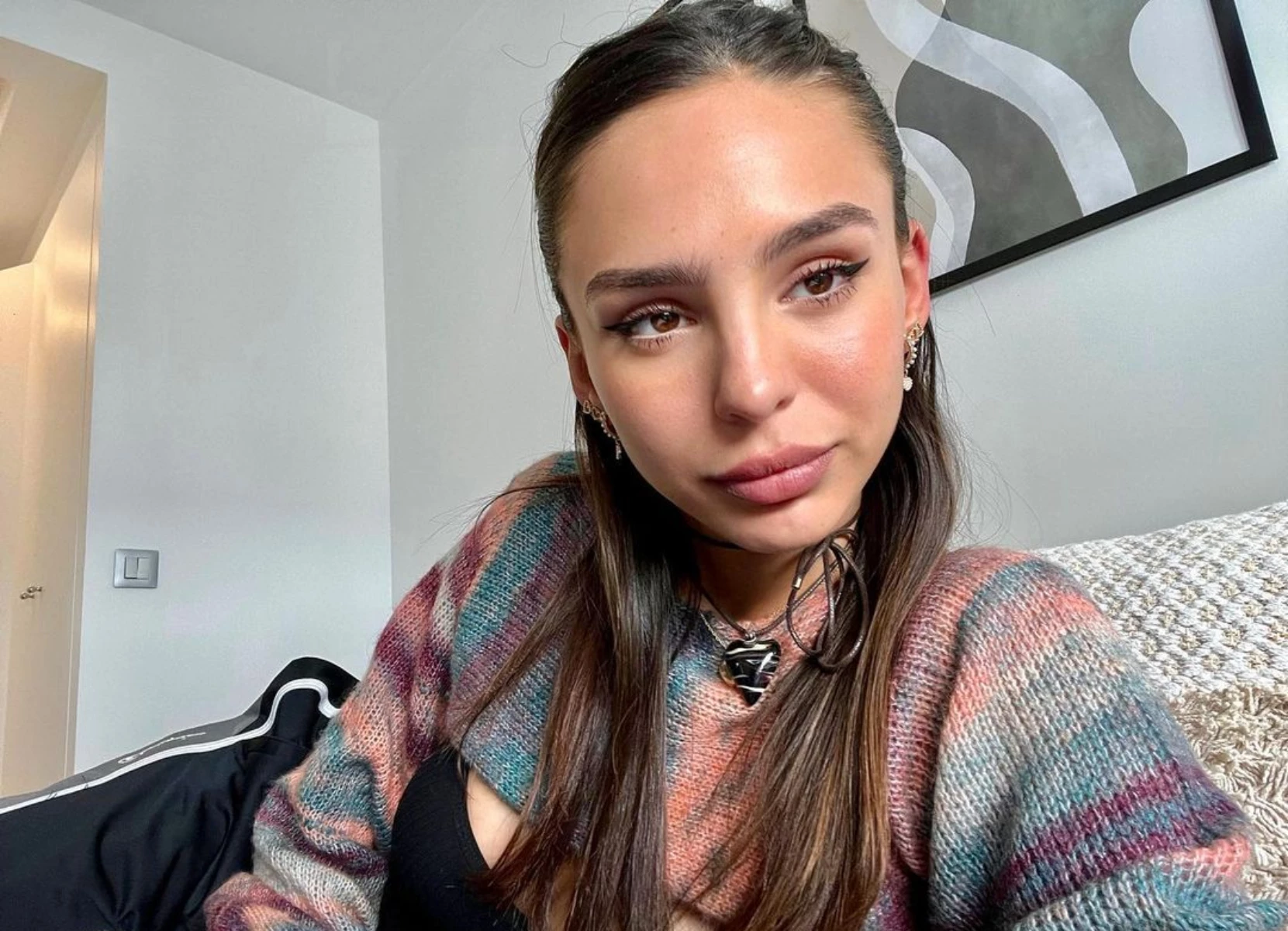 Juanita Tinelli pasó por la peluquería y cambió su look