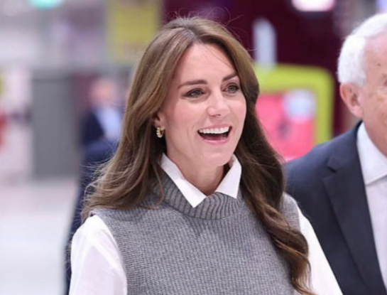 Así es el look estilo preppy que usó Kate Middleton 