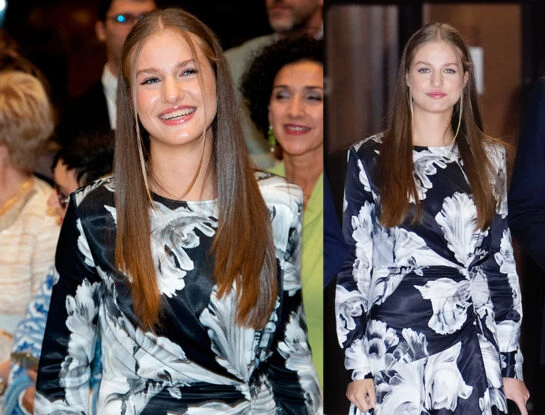 El look "low cost" de la princesa Leonor en el concierto de los Premios Princesa de Asturias