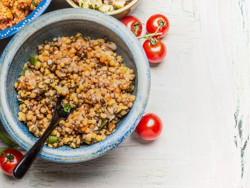 La receta económica lentejas a la criolla, el snack ideal para el Día de la Madre